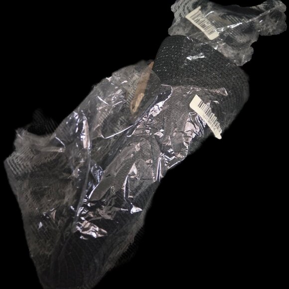 Sunlily Roll-n-Go Black Straw Sun Hat - Packable Travel Beach Visor - NWT - Picture 3 of 3